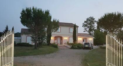 3-star accommodation of 42 m2 with swimming pool in the countryside for a couple