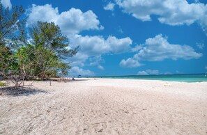 Na praia 