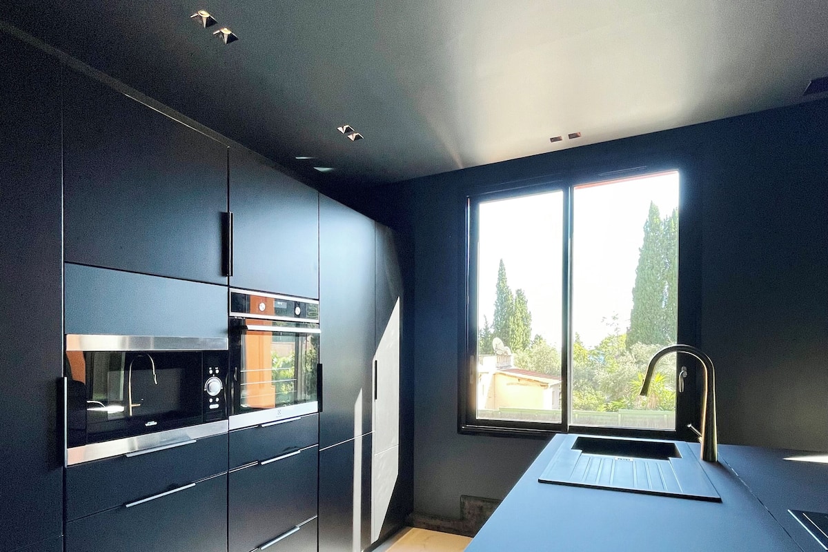 Premium Apartment, 2 Bedrooms | Private kitchen | Stovetop, coffee/tea maker, electric kettle, griddle