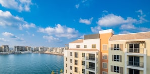 Appartement, uitzicht op zee | Uitzicht vanaf balkon