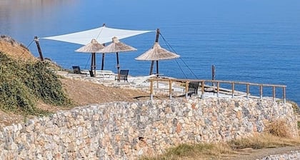 Ferienhaus direkt am Mittelmeer mit direktem Meerzugang
