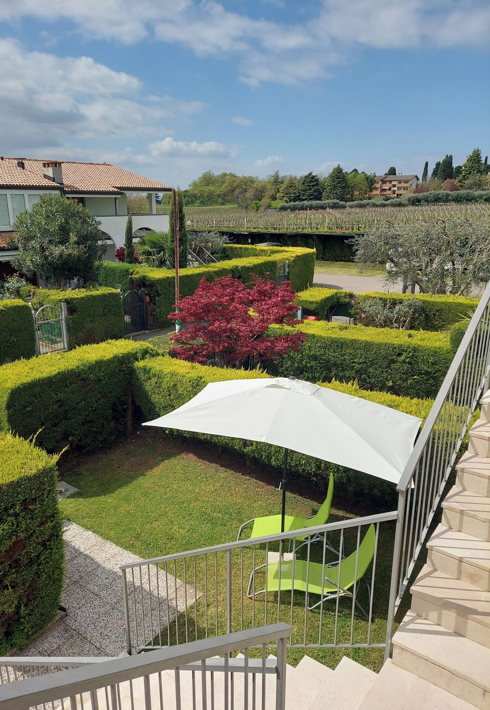 Enceinte de l’hébergement