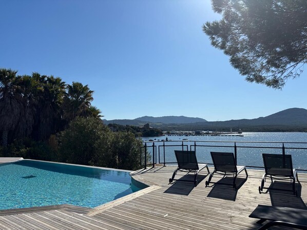 حمّام سباحة مُدفَّأ