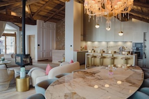 Duplex | Private kitchen | Fridge, microwave, oven, stovetop - Silverstone by Alpine Resorts (Val-d'Isere)