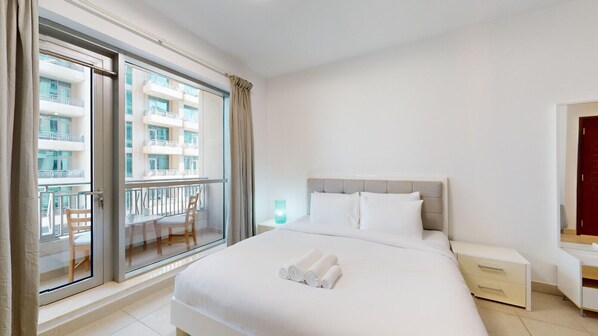1 bedroom, iron/ironing board, free WiFi, bed sheets