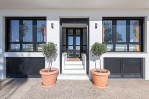 Façade de l’hébergement