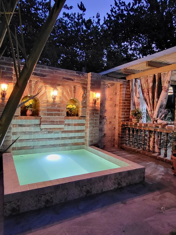 Una bañera de hidromasaje