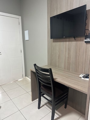 Desk, laptop workspace, free WiFi
