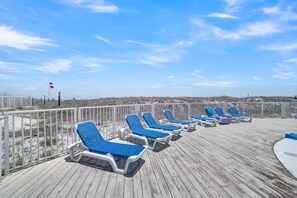 Leilighet, 1 kingsize-seng med sovesofa (Sugar Beach 345E) | Terrasse/patio
