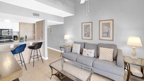 Condo, 1 King Bed with Sofa bed (Sugar Beach 354) | Living area - Sugar Beach 354 (Orange Beach)