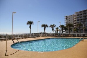Condo, Multiple Beds (Tradewinds 505) | Pool | A heated pool