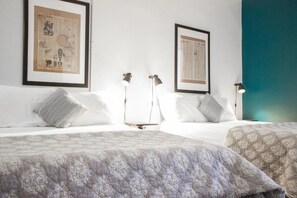 Insonorización, wifi gratis y ropa de cama