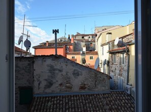 Apartment (One Bedroom Apartment with Sea View) | View from room - Classy and Modern Old Town Quarter Apartment (Rovinj)
