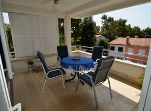 Apartment (One Bedroom Apartment with Balcony) | Balcony - Comfortable and Sunny Rovinj Apartment (Rovinj)