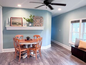 Dining - The Boat House: Relaxing Coastal Getaway Near Bethany Beach with Pool (Frankford)