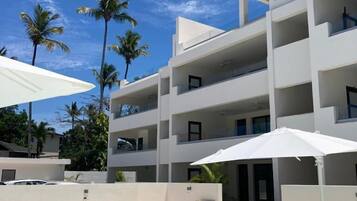 Majoituspaikan julkisivu