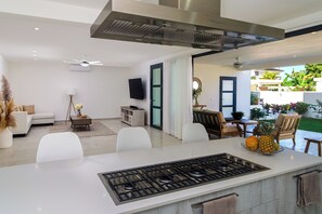 Deluxe Apartment, Garden View | Living area - Stella Apart-hotel Las Terrenas (Las Terrenas)