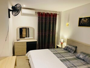 1 soverom, strykejern/-brett, wi-fi og sengetøy