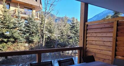 New apt at the slopes with private parking