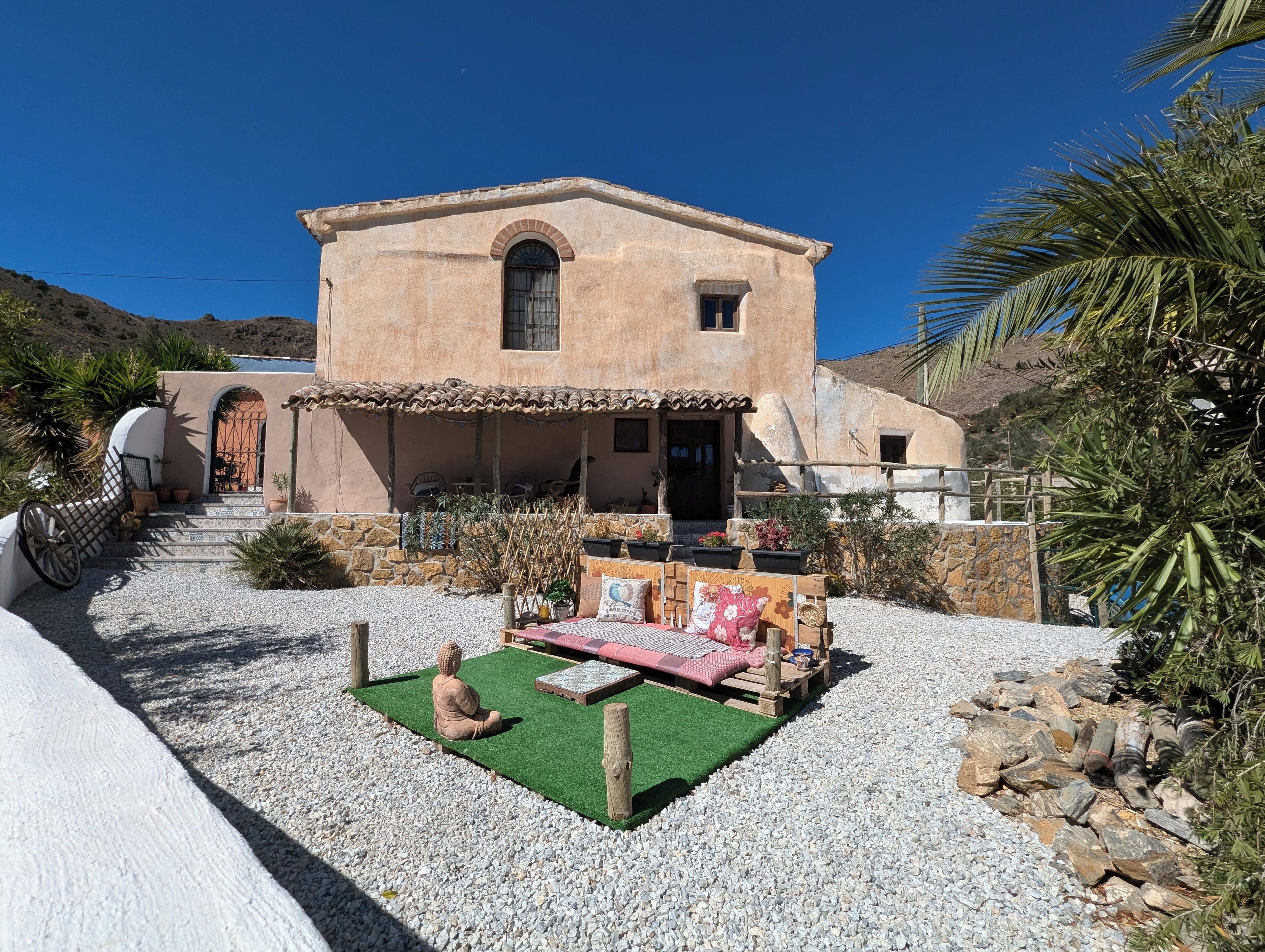 Façade de l’hébergement