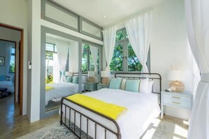 4 bedrooms, iron/ironing board, WiFi, bed sheets - Ojalá - Luxury Ocean View Villa (Aguada)