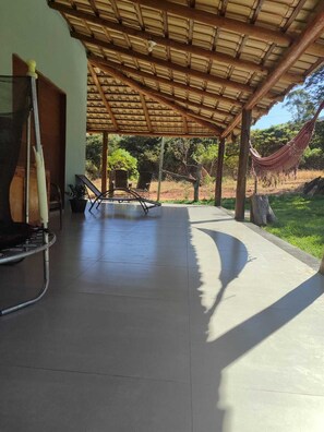 Terrace/patio - Discover the other side of Serra do Cipó. Yams, Rancho Fundo site (Fechados)
