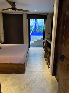 1 bedroom, iron/ironing board, WiFi, bed sheets - Cozy and private studio in the heart of La Veleta! (Tulum).   (Tulum)