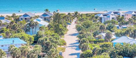 Sun loungers, beach towels