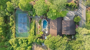 Exterior - Private Luxury Resort near Greenville SC | Pool, Tennis, Theater, Hot Tub, Sauna (Greenville)