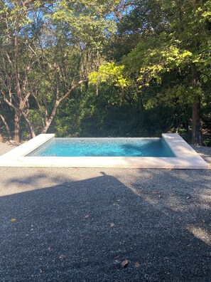 Outdoor pool - Modern studio style cabin in beautiful Playa Avellana, Costa Rica (Santa cruz)