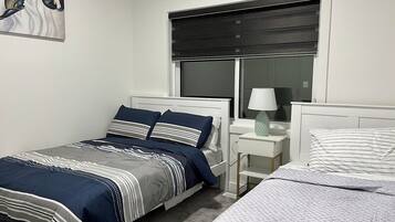 3 bedrooms, iron/ironing board, travel cot, WiFi