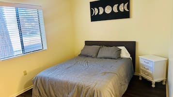 1 chambre, coffre-fort, Wi-Fi, literie fournie