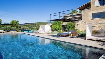 Una piscina climatizada