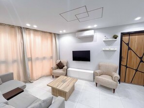 TV - 2-Bedroom Apartment in One Kattameya (Cairo Governorate)