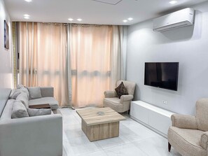 TV - 2-Bedroom Apartment in One Kattameya (Cairo Governorate)
