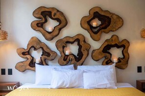 1 bedroom, iron/ironing board, WiFi, bed sheets - Boho Chic style | Cozy | Great Located | Roof Garden (Tulum)