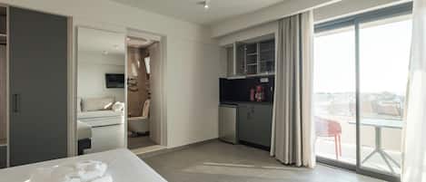 1 bedroom, iron/ironing board, travel crib, free WiFi