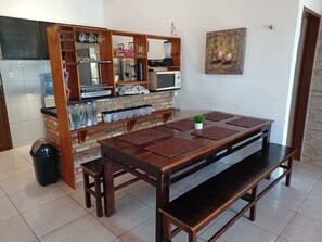 Dining - Casa Florida-Charming 4-bedroom house with WiFi in marvelous Morro Branco (MORRO BRANCO)