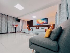 家庭房 | 羽绒被、特色装修、特色家居、免费 WiFi