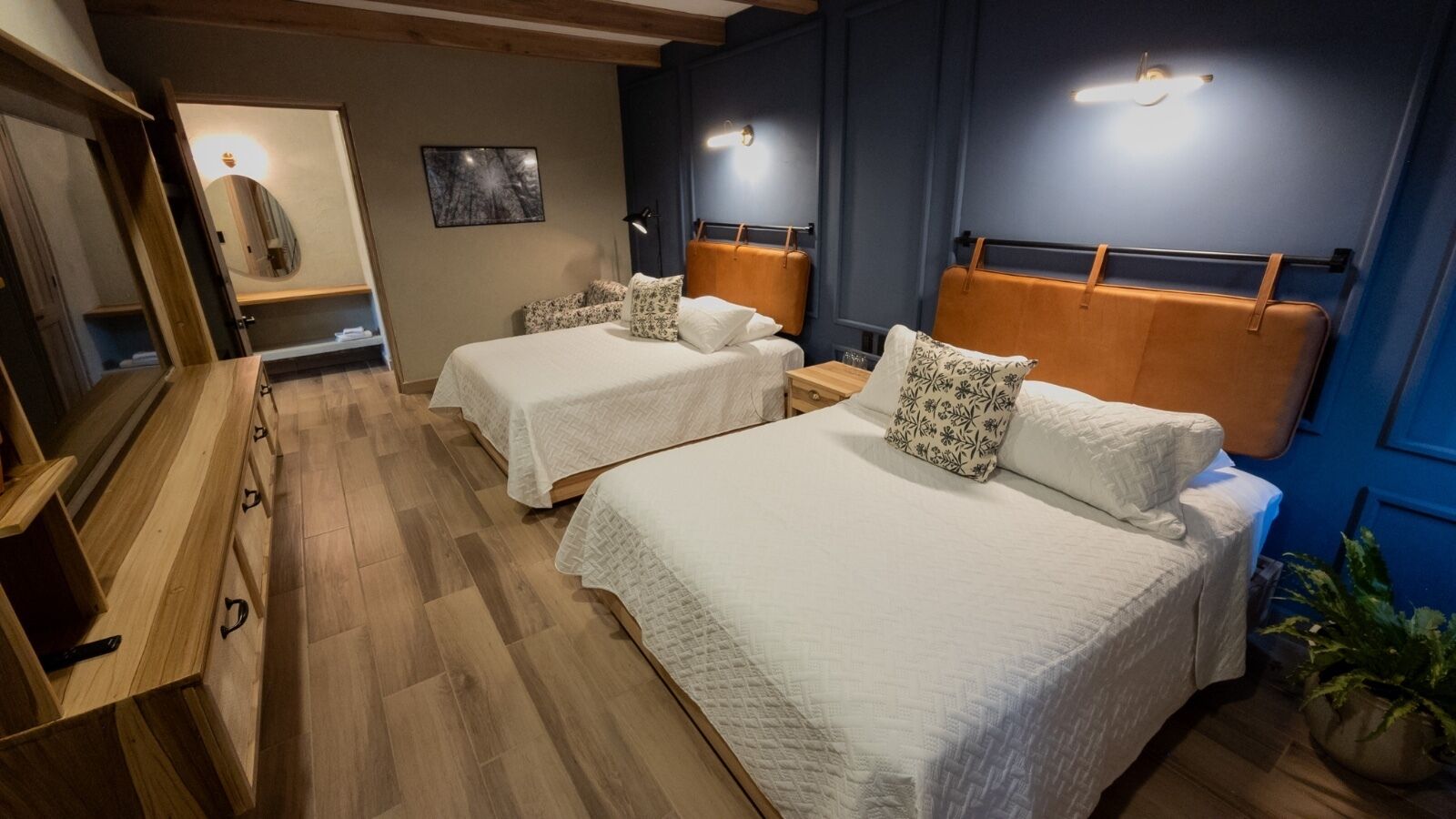 Wifi gratis y ropa de cama 