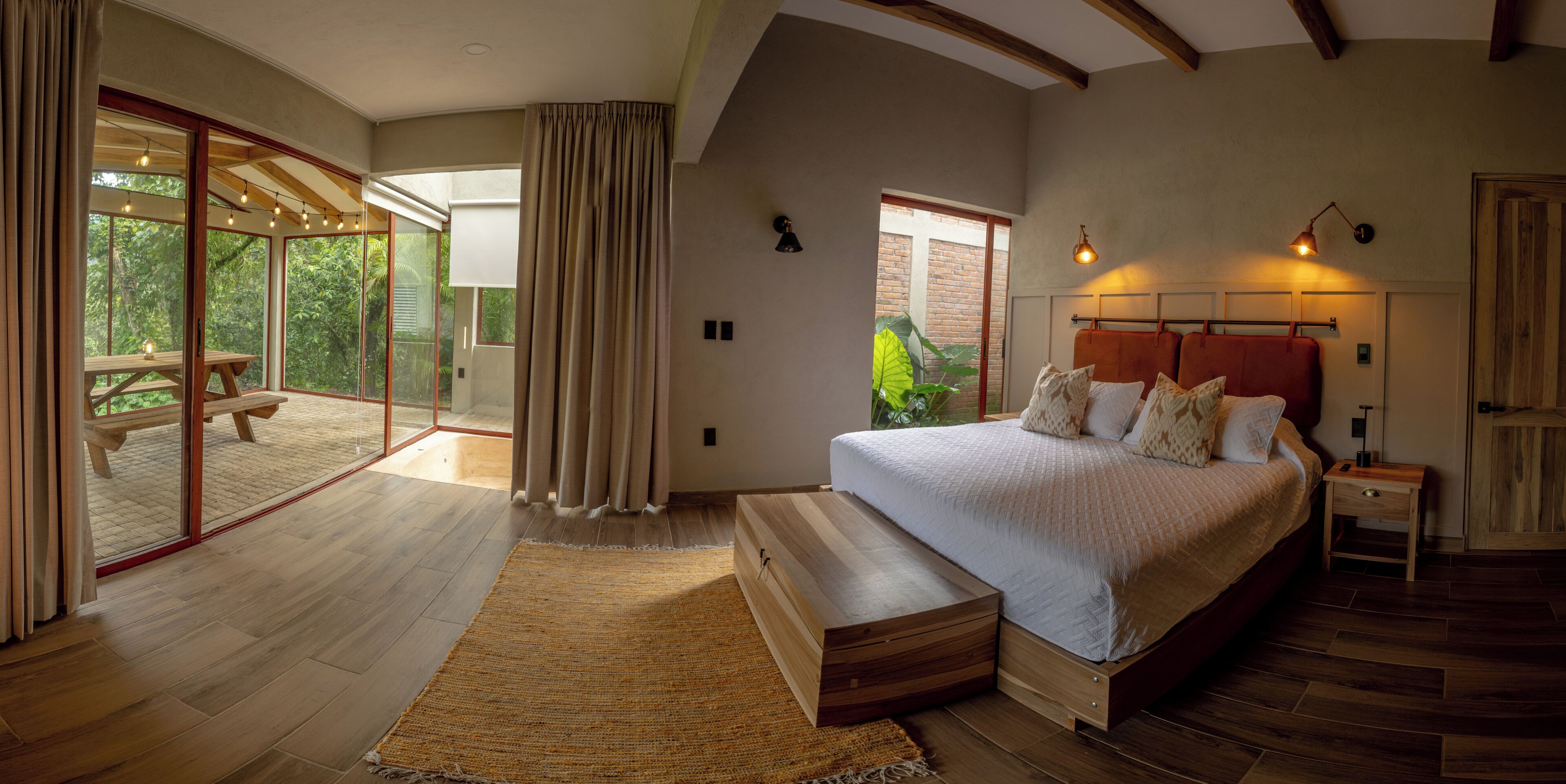 Villa panoramica, 1 letto king, terrazzo, vista montagna | Wi-Fi gratuito, lenzuola