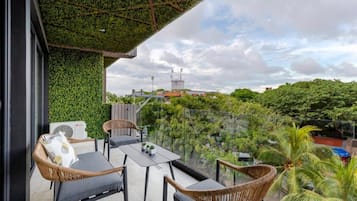 Departamento, 1 habitación, balcón | Balcón