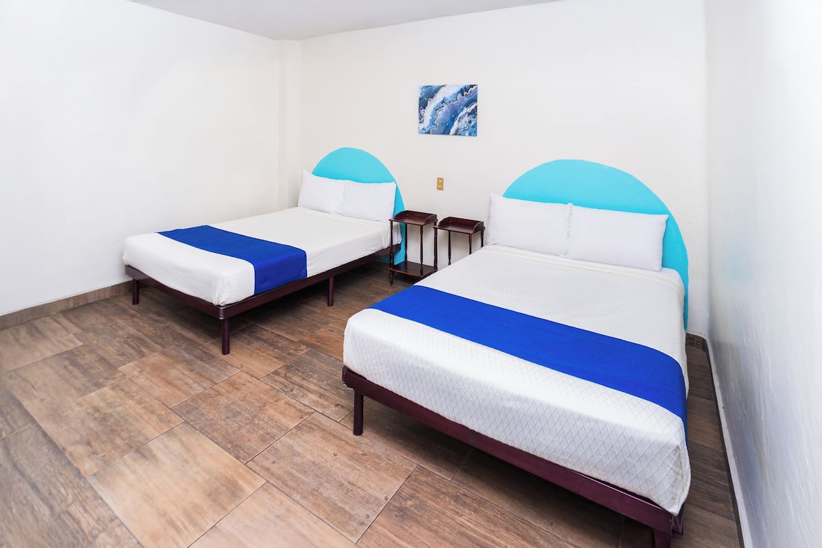 Geluiddichte muren, gratis wifi, beddengoed