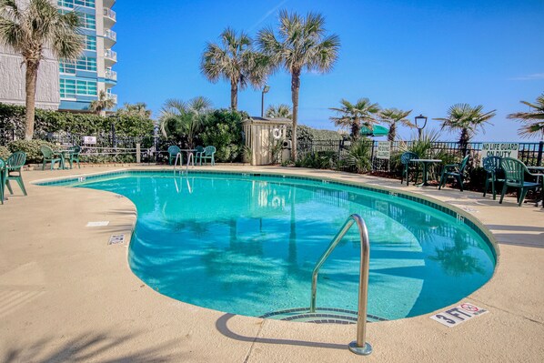 Indoor pool, a heated pool