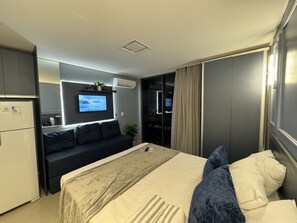 1 bedroom, WiFi, bed sheets - Flat in Vivir Maria Paula Intermares just a few meters from the beach (Intermares Cabedelo)