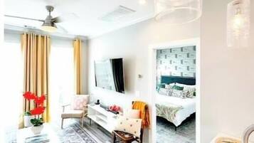 1 quarto, ferros/tábuas de passar roupa, Wi-Fi, roupa de cama