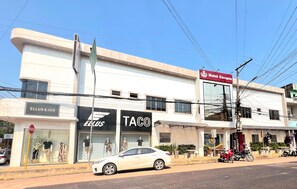 Façade de l’hébergement