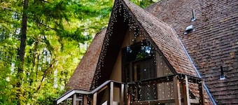 Wooded hideaway, a tranquil retreat in the heart of Beaverton with loft and WiFi