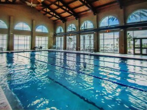 Indoor pool, outdoor pool