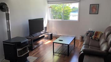 TV connectée, cheminée, jeux vidéo, écrans d'ordinateur